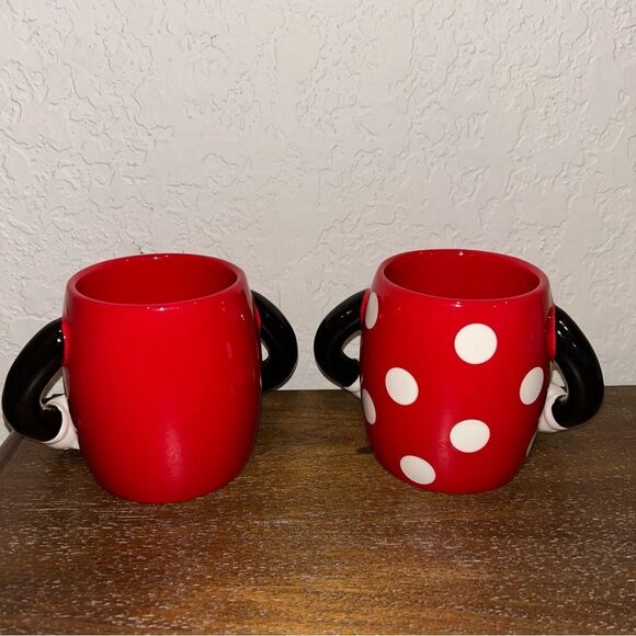 Disney Galerie Mickey and Minnie Mug Cups Set of 2 - Picture 6 of 7
